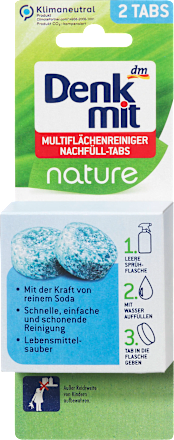 nature Multiflächenreiniger Nachfüll-Tabs Denkmit