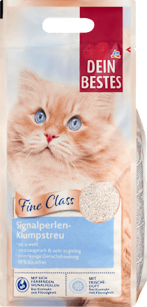 Posip za mačje stranišče Fine Class  DEIN BESTES
