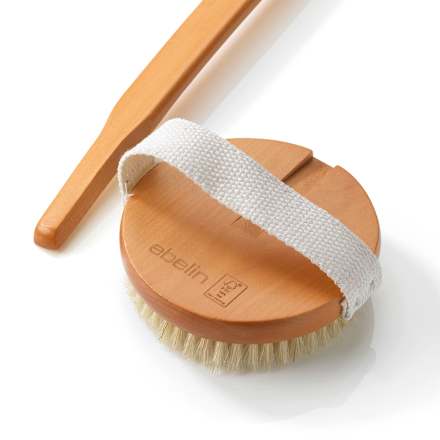 Badebürste mit abnehmbarem Bürstenkopf ebelin