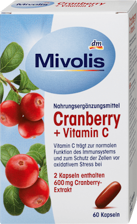 Brusnica i vitamin C kapsule Mivolis