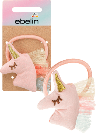 Haargummi Einhorn ebelin