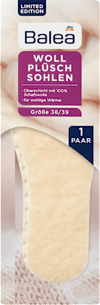 Vuneni ulošci za cipele, veličina 38-39 Balea