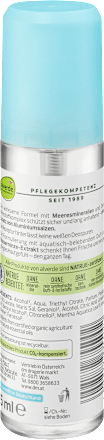 Deo Zerstäuber Wasserminze Meeresmineralien alverde NATURKOSMETIK