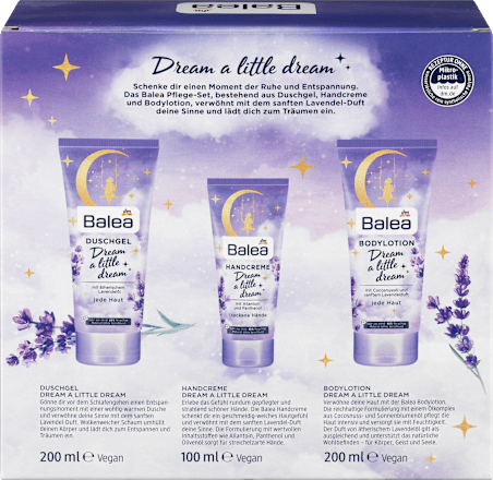 Geschenkset Weihnachten Dream a little Dream 3tlg Balea