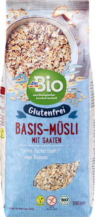 Glutenfreies Basis-Müsli mit Saaten dmBio