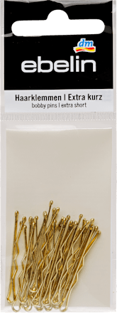 Hullámcsat extra rövid, arany színű ebelin