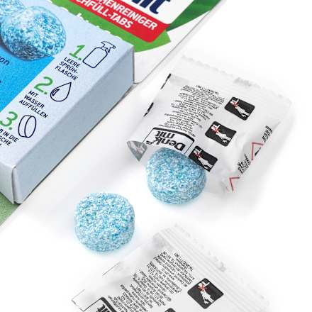 Tabletki do czyszczenia różnych powierzchni nature, zapas Denkmit