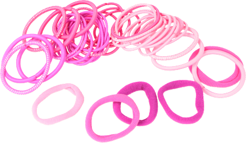 Ластици за коса, розови ebelin
