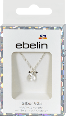 Halskette veredelt mit Swarovski-Kristallen ebelin