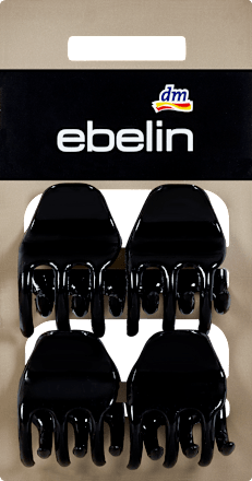 Mollette per capelli nere ebelin