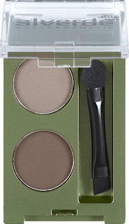 Púder na obočie Duo - 02 alverde NATURKOSMETIK