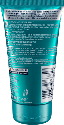 Gel za oblikovanje las POWER FLEX,  Balea