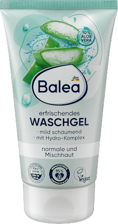 Osvežavajući gel za umivanje aloe vera Balea