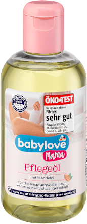 Pflegeöl Schwangerschaft babylove Mama