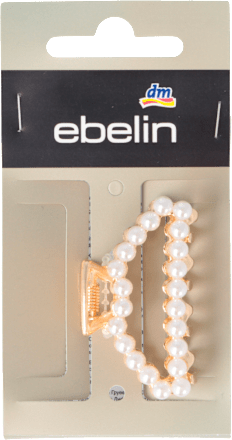 Щипка за коса с изкуствени перли ebelin