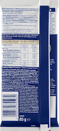 Protein Schokolade, Hazelnut White Chocolate Crisp Geschmack Sportness