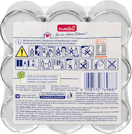 Duftlichter Vanille Profissimo