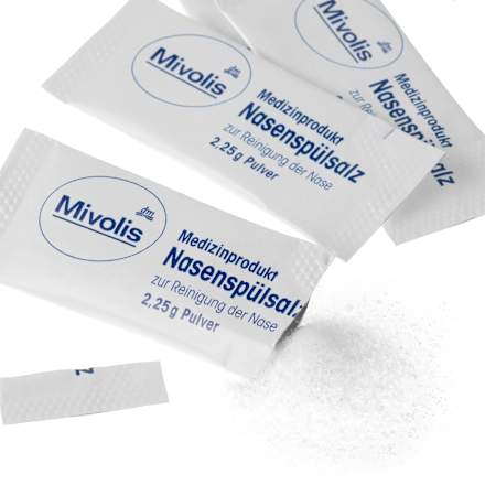 Nasenspülsalz Mivolis