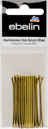 Hullámcsat csúszásmentes, egyenes szárú, arany ebelin