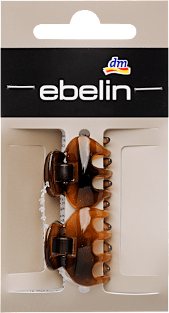 Male kopče za kosu – smeđa ebelin