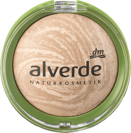 Bronzing Puder Marmoriert Duo 01 Soft Bronze alverde NATURKOSMETIK