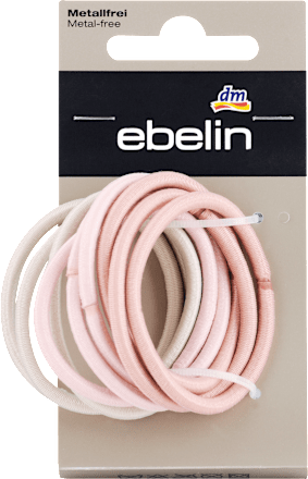 Gumice za kosu - roze ebelin