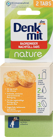 Badreiniger Tabs nature Nachfüllpack Denkmit