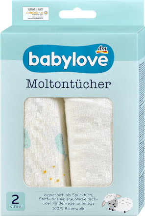 Molton krpa iz 100% bombaža, več različic babylove