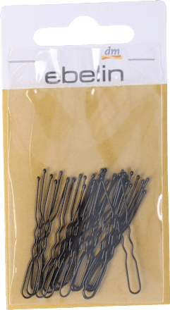 Ukosnice za kosu, crne – ekstra kratke  ebelin