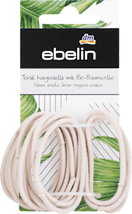 Elastike za lase iz bio bombaža ebelin