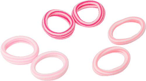 Gumice za kosu – ružičaste ebelin