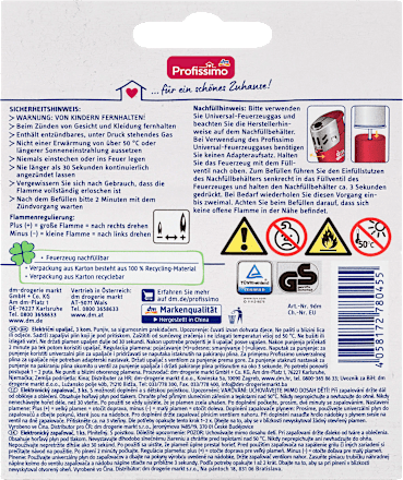 Elektronik-Feuerzeuge sortiert Profissimo