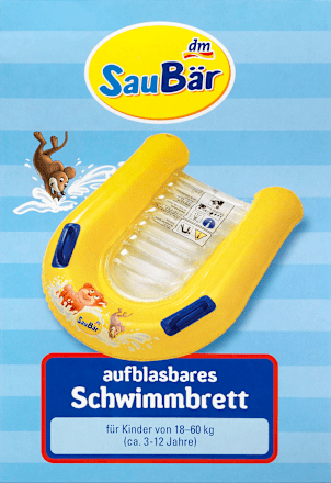 Aufblasbares Schwimmbrett SauBär