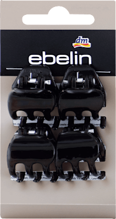 Štipaljke za kosu - smeđe ebelin