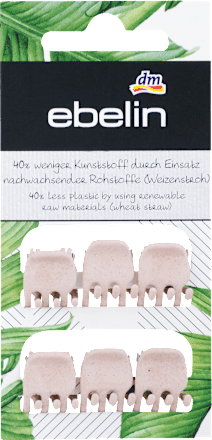 Šnale za kosu, roze, štipaljke - male ebelin