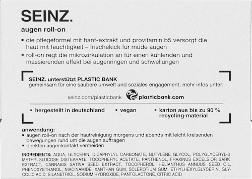 Augen Roll-On Hanf SEINZ.