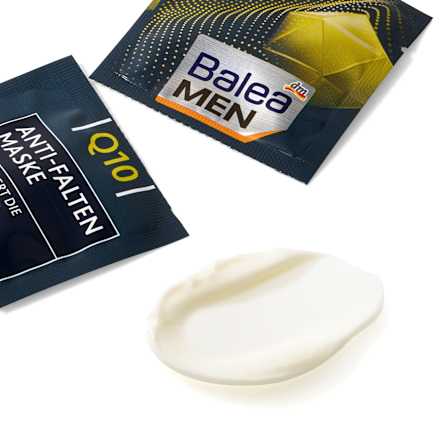 Anti Falten Gesichtsmaske Q10 (2x8 ml) Balea MEN