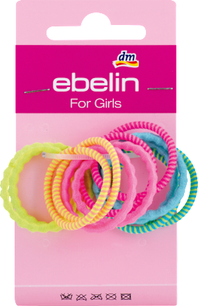 Dječje gumice za kosu – šarene ebelin