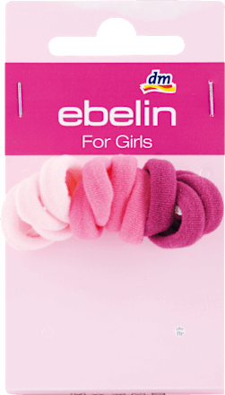 Dečije gumice za kosu - roza ebelin