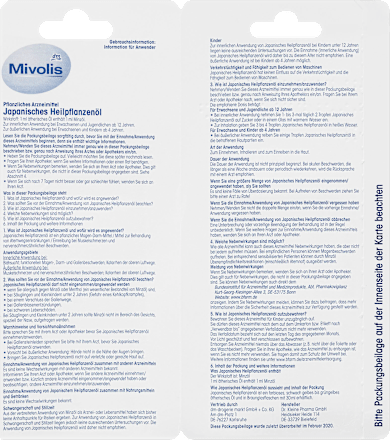 Japanisches Heilpflanzenöl Mivolis