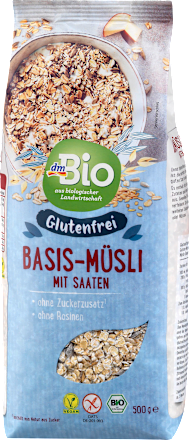 Glutenfreies Basis-Müsli mit Saaten dmBio