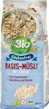 Glutenfreies Basis-Müsli mit Saaten dmBio