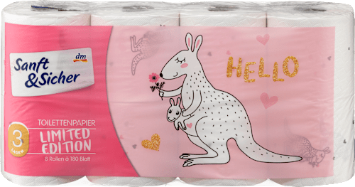 Toilettenpapier Saison 8x180Blatt Sanft&Sicher