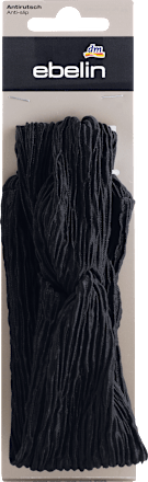 Látková čelenka do vlasov - čierna ebelin