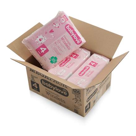 Premium-Windeln Gr. 4 maxi (8-14 kg) Megapack babylove