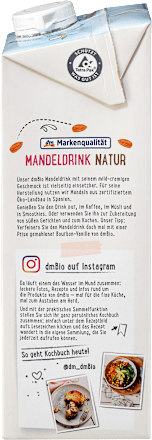 Mandeldrink, natur dmBio