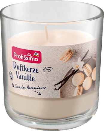 Duftkerze im Glas Vanille Profissimo