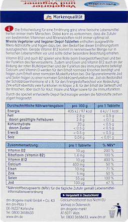 tablety pro vegany a vegetariány Mivolis