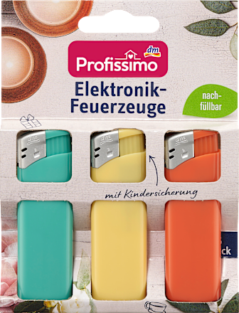 Elektronik-Feuerzeuge sortiert Profissimo