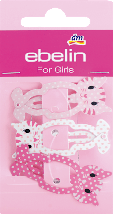 Dekliške sponke za lase, mucke  ebelin
